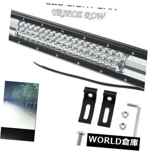 LEDCgo[ 540WLED̍Ɠ_gv̓_̍^It[hCghCrOv 540W Car LED Worklight Bar Triple Row Spot Flood Offroad Light Driving Lamp