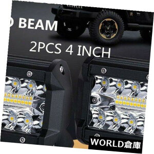 LEDCgo[ 2PCS 4C`120WR{LED[NCgo[}EghCrOtHOCgv12V 2PCS 4inch 120W Combo LED Work Light Bar Mount Driving Foglight Lamp Lights 12V