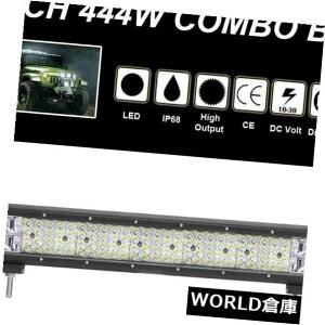 LEDCgo[ SUṼW[vATVIt[hgbN̂߂ɃR{23inch 444W LED̎d̃Cgo[^]܂ 23inch 444W LED Work Light Bar Driving Lamp Combo For SUV Jeep ATV Offroad Truck