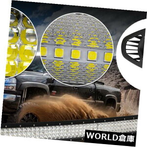 LEDCgo[ 12D 42C`2560W͓̃{[g̔n𗣂LED̎d̃Cgo[̍^_LEDȂ܂ 12D 42 Inch 2560W CURVED LED Work Light Bar Flood Spot LED Off road Boat Harness