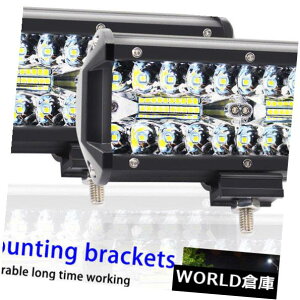 LEDCgo[ 120W LED[NCgo[tbhX|bgr[4WD SUVԉ^]tHOvvi 120W LED Work Light Bar Flood Spot Beam 4WD SUV Car Driving Fog Lights Lamp Part