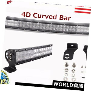 LEDCgo[ 33C`180W 4DYN[pLED[NCgo[R{It[hgbNtH[hv 33inch 180W 4D Lens Cree Curved LED Work Light Bar Combo Offroad Truck Ford Lamp