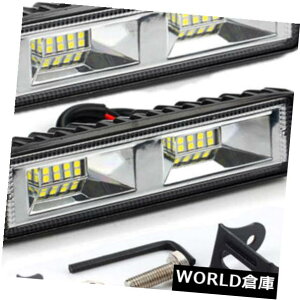 LEDCgo[ 2s[X48bg12{g16 ledƌX|bgr[o[suvIt[hhCrOtHOv 2Pcs 48W 12V 16 LED Work Light Spot Beam Bar Car SUV Off-Road Driving Fog Lamps