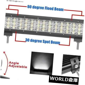 LEDCgo[ 20Inch 315W̓Cgo[̃R{̃r[dCg7WDIt[h^]v𓱂܂ 20Inch 315W Led Light Bar Combo Beam Work Light 7WD Off-Road Driving Lamp