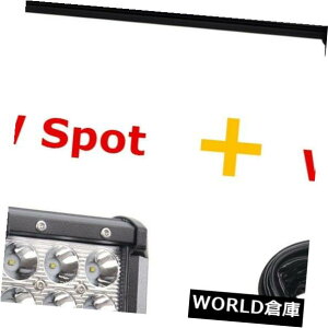 LEDCgo[ 20C`126bgledCgo[X|bg^d^]gbN{[g+ 2×18bg|bh+n[lX 20inch 126W Led Light Bar Spot Flood Work Driving Truck Boat+2X18W PODS+HARNESS