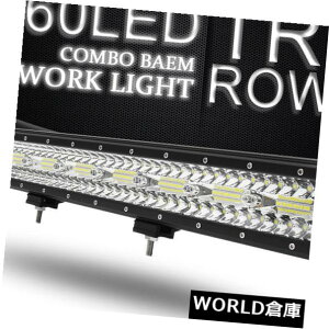 LEDCgo[ 23C`480W LED̎d̃Cgo[̍^̓_̉^]̖v4WD̃gbNIt[h 23 Inch 480W LED Work Light Bar Flood Spot Driving Fog Lamp 4WD Truck Offroad