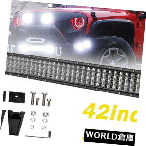 LEDCgo[ 42 "480W_^R{hCrOvLED[NCgo[ATV UTV 4WDIt[h 42" 480W Spot Flood Combo Driving Lamp LED Work Light Bar ATV UTV 4WD Offroad