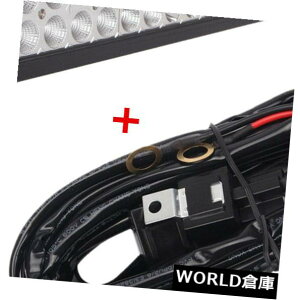 LEDCgo[ 50 '' 288W LED S + FR{Cgo[tBbgO[ch{[gtHO[tzLbg 50'' 288W LED S+F Combo Light Bar Fits Wrangler Tundra Boat Fog Roof Wiring Kit