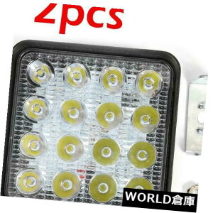 LEDCgo[ 2s[X48bgledƃCgo[^X|bgr[쓮vԂ̃gbNIt[hIP67 2pcs 48W LED Work Light Bar Flood Spot Beam Driving Lamp Car Truck Offroad IP67
