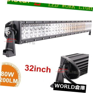 LED���C�g�o�[ 180W 32�C���`LED���C�g�o�[�R���{�����v�h���C�r���O�t�H�[�h�W�[�v4WD RZR SUV UTE�t�H�O30/33 180W 32inch LED Light Bar Combo Lamp Driving Ford Jeep 4WD RZR SUV UTE Fog 30/33 �y���s�A���i�z