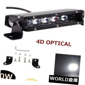 LEDCgo[ 2X 7inch 30W 4D̃N[̓It[hCgo[̓_̃r[ׂ4WD{[ggbN𓱂܂ 2X 7inch 30W 4D Cree Led Light Bar Spot Beam Slim Offroad 4WD BOAT Truck Offroad