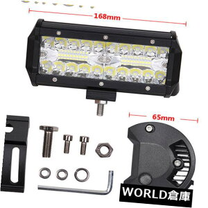LEDCgo[ 6C`240WLEDƃCgo[X|bg^R{It[hhCrOtHOv 6inch 240W Car LED Work Light Bar Spot Flood Combo Off-Road Driving Fog Light
