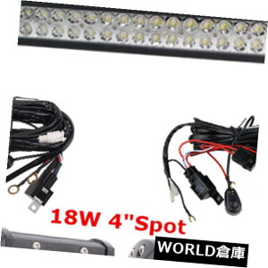 LEDCgo[ pȂ50C`288W LED[NCgo[+ 4 "18W + 120W 22" +C[It[hgbNATV 51 Curved 50inch 288W LED Work Light Bar+4" 18W+120W 22"+Wires Offroad Truck ATV 51