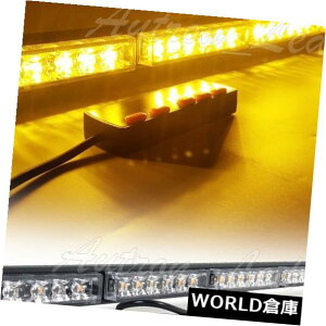 LEDCgo[ 44 "42W 42 LEDxً}ʃAhoCU[Xg{Ao[Cgo[ 44" 42W 42 LED Warning Emergency Traffic Adviser Response Strobe Amber Light Bar
