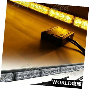 LEDCgo[ 33 "34" LEDʃAhoCUtbV[ً}Xg{Cgo[Ao[ 33" 34" LED Traffic Advisor Directional Flasher Emergency Strobe Light Bar Amber