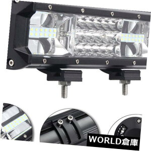 LEDライトバー 12 "324W 7D Led作業灯バースポット洪水コンボオフロードATV SUV 4WDドライビングランプ 12" 324W 7D Led Work Light Bar Spot Flood Combo Offroad ATV SUV 4WD Driving Lamp