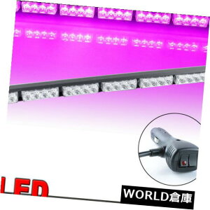 LEDCgo[ 28 LED 31 "Ԃً̋}xʌږtbVXg{Cgo[p[v 28 LED 31" Car Emergency Warning Traffic Advisor Flash Strobe Light Bar Purple
