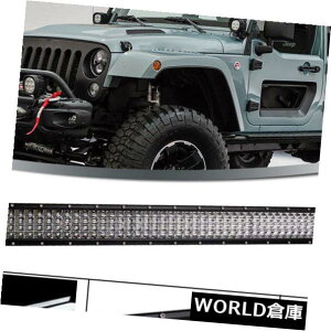 LEDCgo[ 42 "C`1584W LED̃Cgo[̃NH[h̗͓_̍^̃R{̃r[It[hgbNȂ܂ 42"inch 1584W LED Light Bar Quad Row Curved Spot Flood Combo Beam Offroad Truck