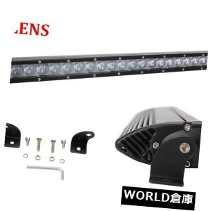 LEDCgo[ 4DP̗25 "̓_̃r[12V24V𗣂ꂽC`120W̃N[LED̎d̃Cgo[ 4D Single Row 25"inch 120W CREE LED Work Light Bar Off road Spot Beam Fog 12V24V