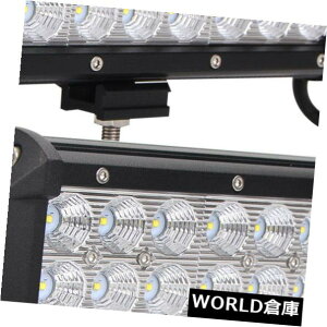 LEDCgo[ 2X 9inch 54W LED̎d̃Cgo[̍^DRLIt[h^]̃N[gbNUTẼop[ 2X 9inch 54W LED Work Light Bar Flood DRL Offroad Driving Cree Truck UTE Bumper