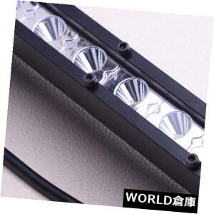LEDCgo[ 2s[X7C`18bgledX[NCgo[VOshCuvԂatv suvgbN 2pc 7 INCH 18W LED SLIM WORK LIGHT BAR SINGLE ROW DRIVING LAMP CAR ATV SUV TRUCK