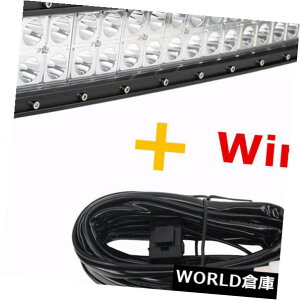 LEDCgo[ 32 "180WJ[uX|bgtbhLED[NCgo[It[hSUVtH[h33" +C[n[lX 32" 180W Curved Spot Flood LED Work Light Bar Offroad SUV Ford 33"+Wire Harness