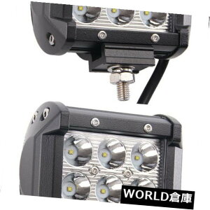 LED���C�g�o�[ 6×4�C���`18W�N���[LED���C�g�o�[���[�N�X�|�b�g�I�t���[�h�{�[�gUTE�J�[�g���b�N4×4WD�����v 6x 4inch 18W CREE LED LIGHT BAR WORK Spot OFFROAD BOAT UTE CAR TRUCK 4x4WD LAMP �y���s�A���i�z