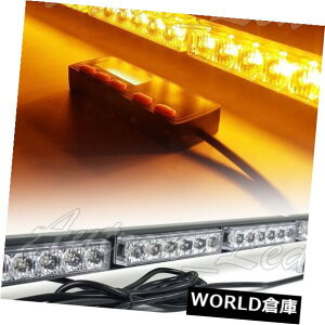 LEDCgo[ 37 "ߐFLEDʌږً}r[RΉxXg{Cgo[ 37" Amber LED Traffic Adviser Emergency Beacon Response Warning Strobe Light Bar