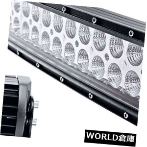 LEDCgo[ 42C`LED̃Cgo[240W_̍^ׂ͍̉^]/v{[g𗣂ċȂ܂ 42 inch LED Light Bar 240W Spot Flood Curved Off Road Driving/Fog Lamp Boat Slim
