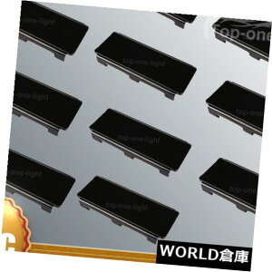 LEDCgo[ 108 "LEDCgo[It[h4WD 50" 52 "54"pubNYJo[̃C`Xibv 10pcs 8" Inch Snap On Black Lens Cover For LED Light Bar Offroad 4WD 50" 52" 54"