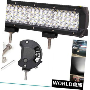 LEDCgo[ ̉^]̃gbN4WD 4x4𗣂ꂽ12IN 576W LED̃NH[h̎d̃Cgo[̍^̃r[ 12IN 576W LED Quad Row Work Light Bar Flood Beam Off Road Driving Truck 4WD 4x4