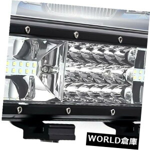 LEDCgo[ Ԃ̃gbNhIP68𗣂ăR{12C`324W LED̃Cgo[̍^̓_ 12 Inch 324W LED Light Bar Flood Spot Combo Off Road Car Truck Waterproof IP68