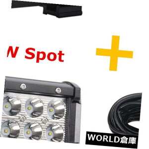 LEDCgo[ 23C`144W̃N[18W̓_+zLbgtĂ郉Cgo[̃R{̃It[hW[vSUV𓱂܂ 23inch 144W CREE Led Light Bar Combo Offroad Jeep SUV with 18W Spot + Wiring Kit