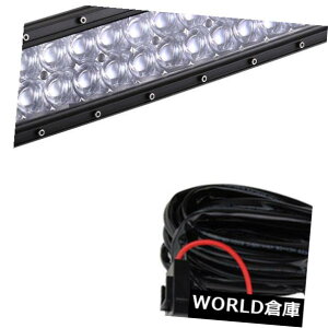 LEDCgo[ 42C`J[u5DY240W LEDCgo[+ 4×4gbN4WD{[gSUV ATVpz 42INCH Curved 5D Lens 240W LED Light Bar+Wiring For 4x4 Truck 4WD Boat SUV ATV