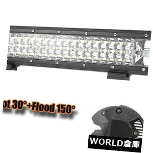 LEDCgo[ 20 "540 W 54000LM LEDƃCgo[^X|bgR{It[hhCrOvgbN 20" 540W 54000LM LED Work Light Bar Flood Spot Combo Offroad Driving Lamp Truck
