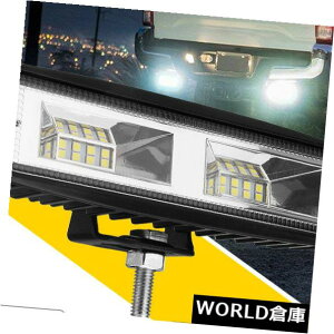 LEDCgo[ IP68 6C`48bg16 ledƃCgtbhr[o[suvIt[hhCrOtHOv IP68 6Inch 48W 16 LED Work Light Flood Beam Bar Car SUV OffRoad Driving Fog Lamp
