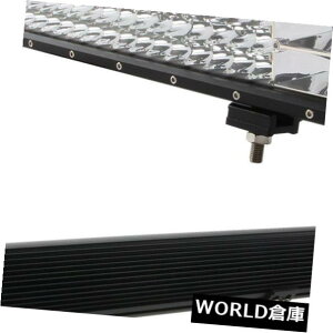 LEDCgo[ 7DgC34C`432W LEDCgo[X|bg^R{ԃ{[g4WDgbNv 7D Tri Row 34inch 432W LED Light Bar Spot Flood Combo Car Boat 4WD Truck Lamp US