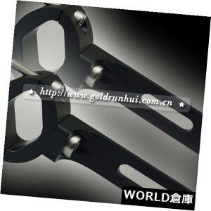 LEDCgo[ \ȃA~jELEDCgo[uPbg - a1.25C`i31-33mmj Black Adjustable Aluminium LED Light Bar Brackets - 1.25" (31-33mm) Diameter
