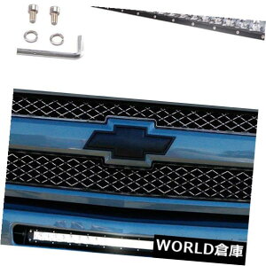 LEDCgo[ 1 PC 100W 21 "V{[tH[hW[v̂߂LEDCgo[̒P̗̃op[uPbg 1 Pc 100W 21" LED Light Bar Single Row Bumper Bracket for Chevrolet Ford Jeep