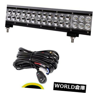 LEDCgo[ zLbgtĂIt[hW[vgbÑ{[gATV 4WD̂߂22C`144W LED̃Cgo[ 22Inch 144W LED Light Bar for Offroad Jeep Truck Boat ATV 4WD With Wiring Kit