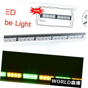 LEDCgo[ 32LED 35 "36" Emergenc yxgtBbNAhoCUXg{Cgo[ԂƉF 32LED 35"36"Emergency Warning Traffic Advisor Strobe Light Bar RedAmber