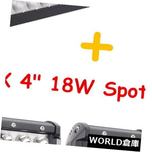LEDCgo[ 50 "288W LEDCgo[It[hUTEtH[htbhX|bg+ 4X4" 18W|bhL[u^] 50" 288W LED Light Bar Offroad UTE Ford FloodSpot +4X4" 18W Pods Cube Driving