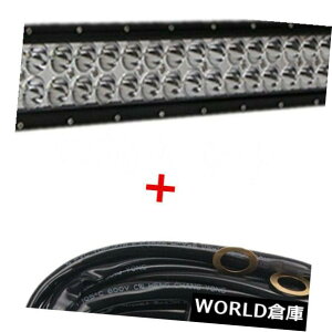 LEDCgo[ 42C`240W͔z22/32̃{[g̃gbNUTẼgN^[^]d̃Cgo[𓱂܂ 42inch 240W Led Work Light Bar Driving Boat Truck UTE Tractor With Wiring 22/32