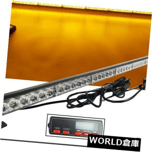 LEDCgo[ 48 LED 47 "ً}xnU[hAhoCU[Z[teBtbVXg{Cgo[12VAo[ 48 LED 47" Emergency Warn Hazard Advisor Safety Flash Strobe Light Bar 12V Amber