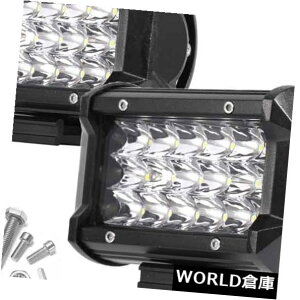 LEDCgo[ 2×5C`54WX|bgr[LED[NCgo[SUV{[gIt[hATVvgbN 2x 5inch 54W Spot Beam LED Work Light Bar SUV Boat Offroad ATV Lamp Truck Car