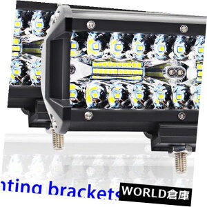 LEDCgo[ 2s[X7 "18bgledƃCgo[X|bgsuv atv{[ghCrOv4bgIt[hCG[ 2pcs 7" 18W LED Work Light Bar Spot Suv ATV Boat Driving Lamp 4WD Offroad Yellow