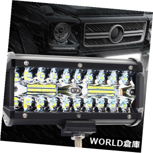 LEDCgo[ 7C`40 LEDSUVgbNƃCgo[^X|bgR{It[hhCrOv 7 inch 40 LED Car SUV Truck Work Light Bar Flood Spot Combo Offroad Driving Lamp