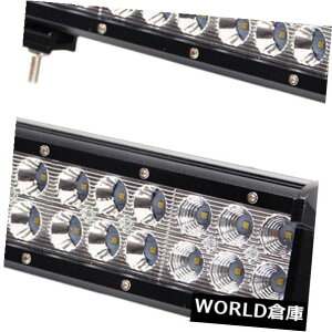 LEDCgo[ 2X 12 'C`72W LEDX|bgtbh[NCgo[[tgbNUTE^]W[vRZR 2X 12''in 72W LED Spot Flood Work Light Bar For Roof Truck UTE Driving Jeep RZR