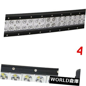 LEDCgo[ Ȃ240W 42C`LEDX|bgtbhR{Cgo[tBbgO[[tATV SUV GMC Curved 240W 42''in LED Spot Flood Combo Light Bar Fit Wrangler Roof ATV SUV GMC