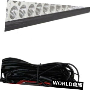 LED���C�g�o�[ 52 300W�R���{LED���C�g�o�[+�z���L�b�g+ 4�N���[�|�b�h���C�g�I�t���[�h�W�[�v�t�H�[�h 52 300W Combo LED Light Bar + Wiring Kit + 4 Cree Pod Lights Offroad Jeep Ford �y���s�A���i�z